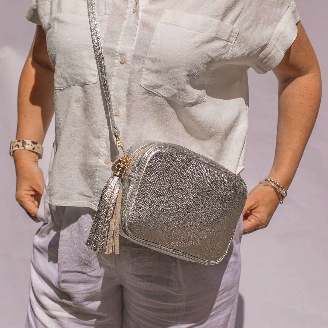 Leather Lady Cross Body Bag - Image 12