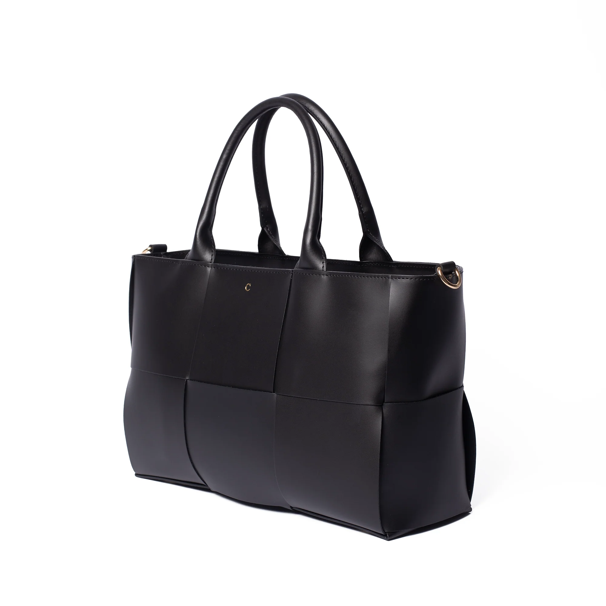 Leather Little Lettie Tote Outlet - Image 3