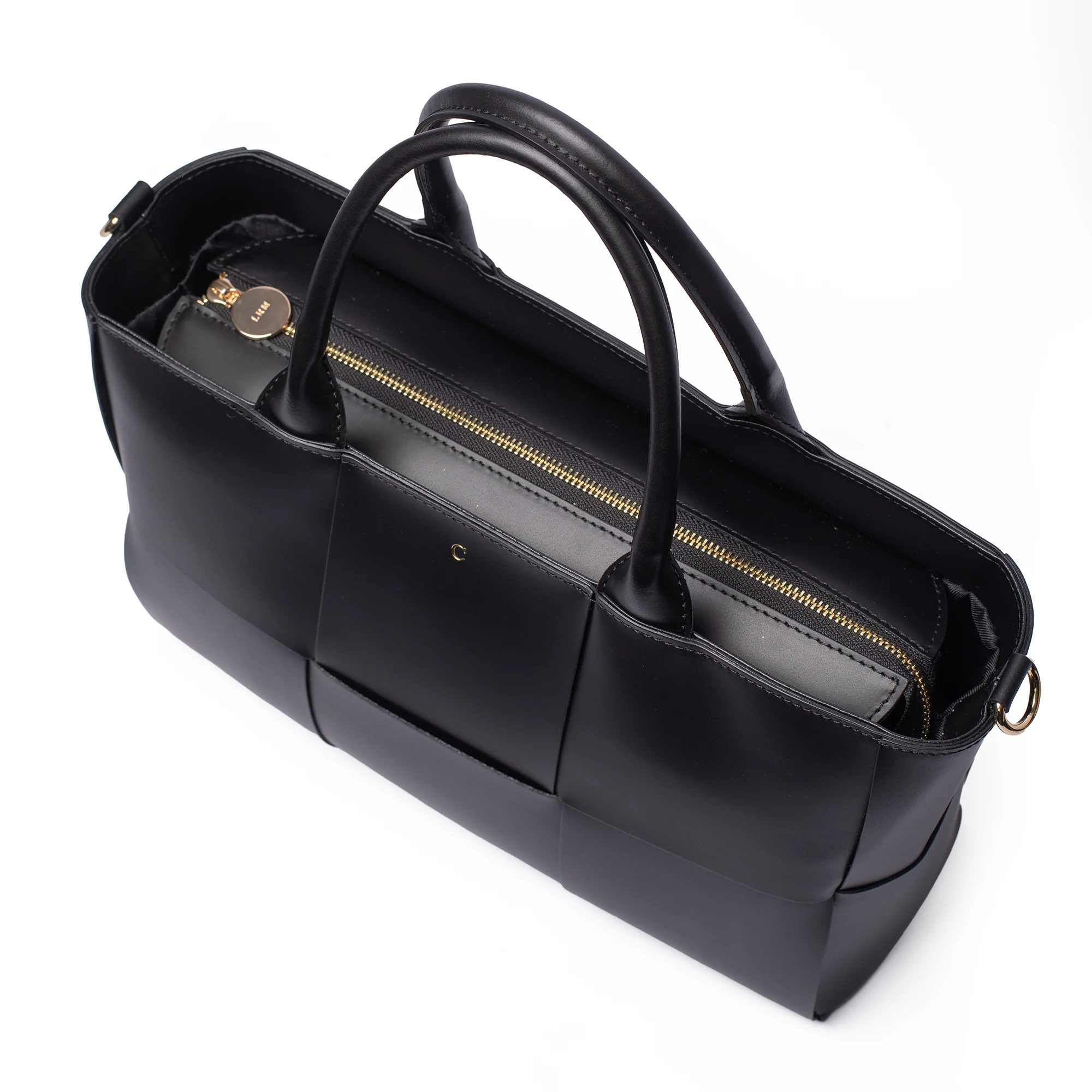 Leather Little Lettie Tote Outlet - Image 4