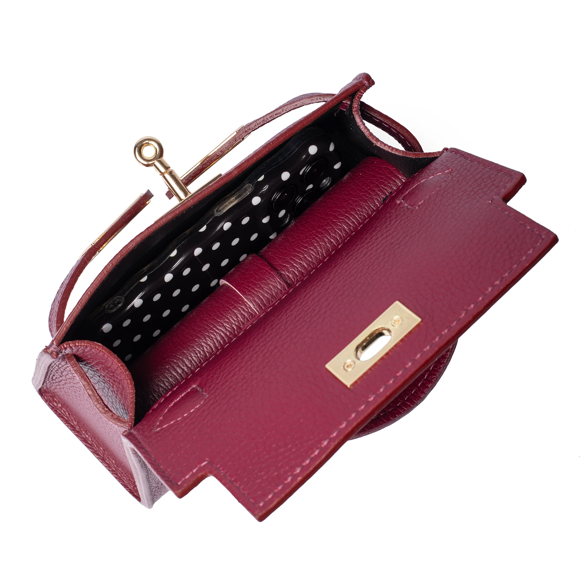 Mini Polly Top Handle Bag - Image 10