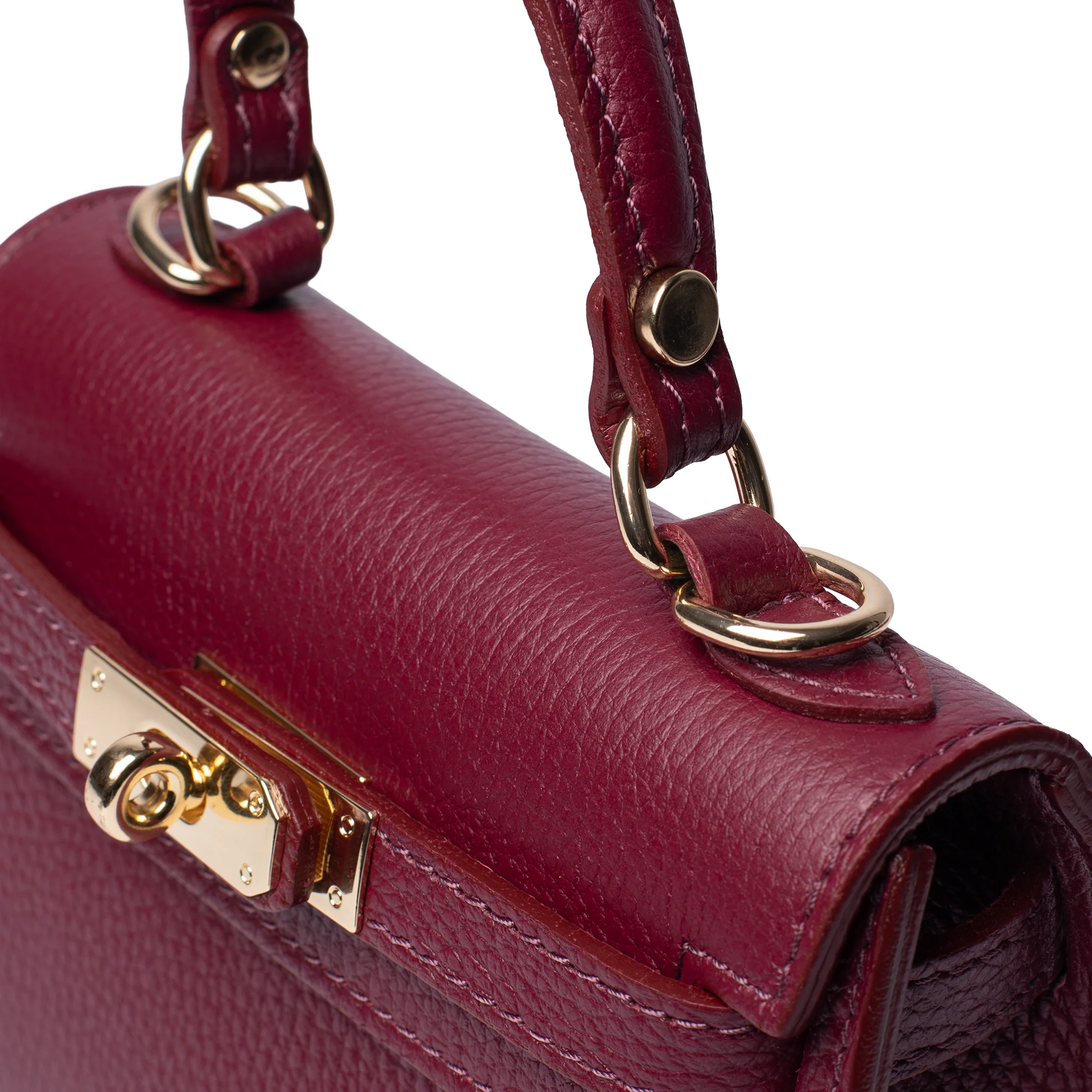 Mini Polly Top Handle Bag - Image 8