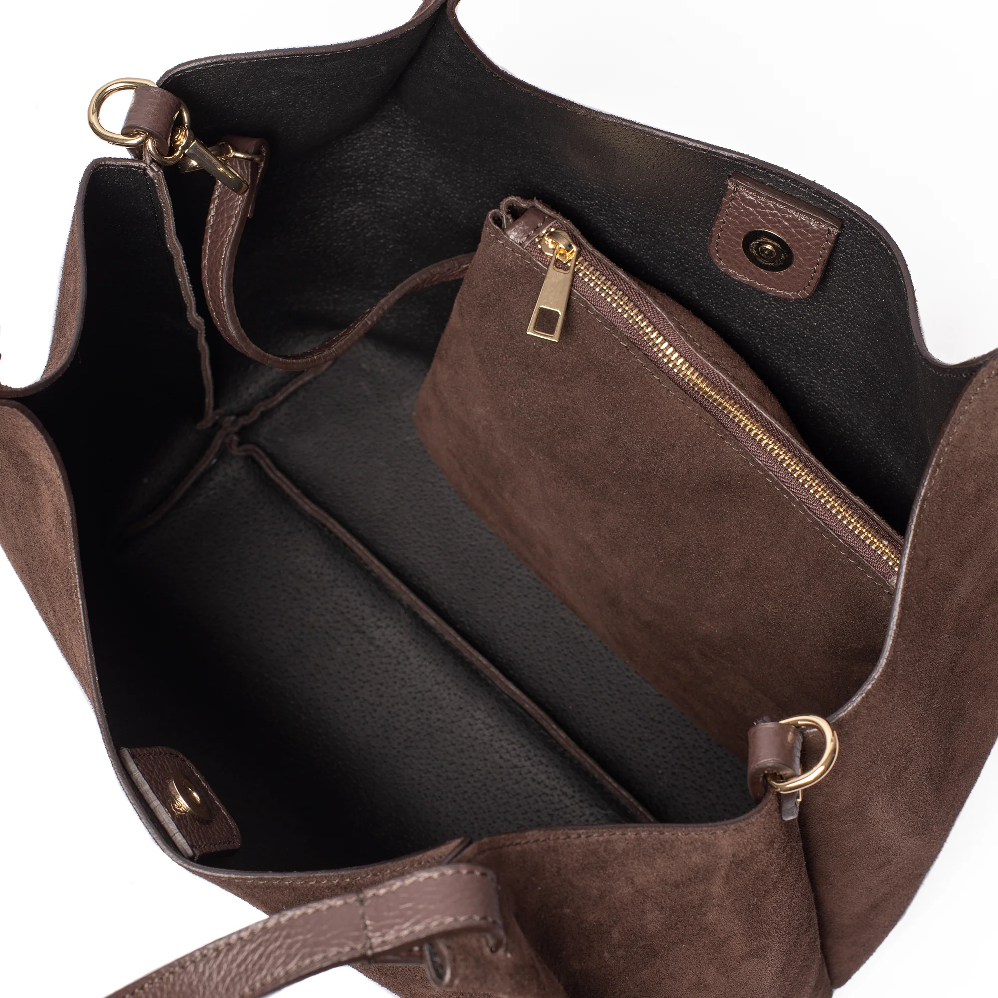 Suede Lily Tote Bag - Image 11