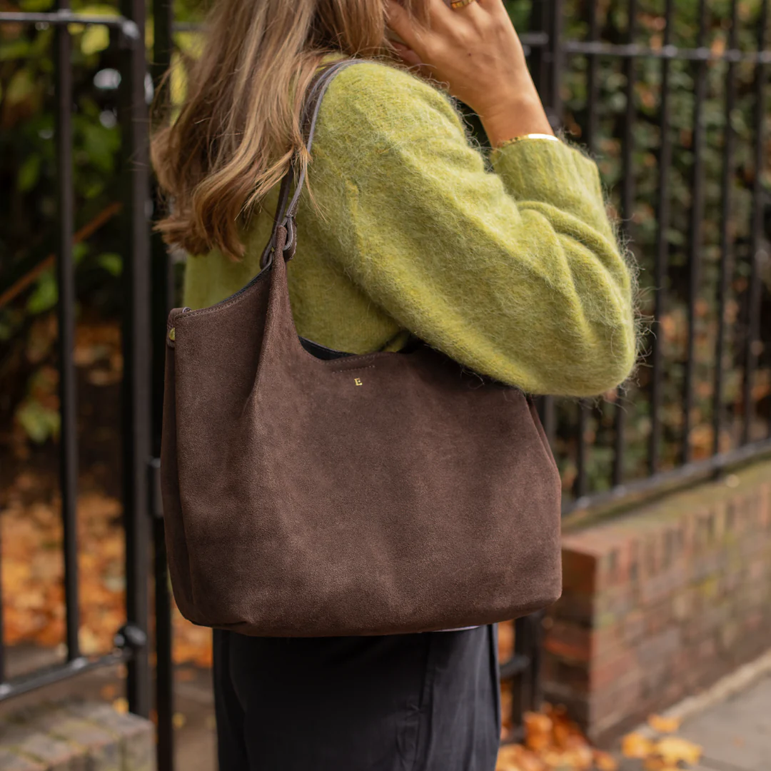 Suede Lily Tote Bag - Image 17