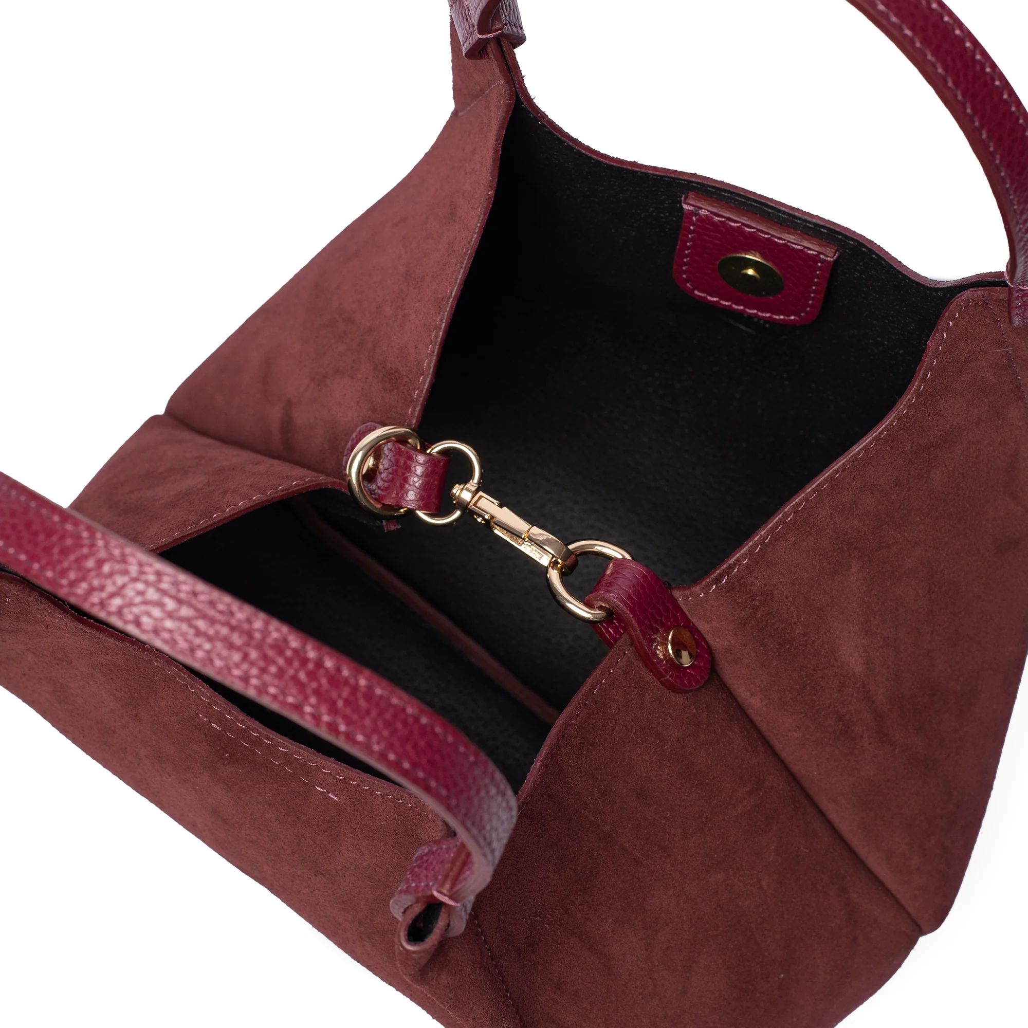Suede Little Lily Tote Bag - Image 12