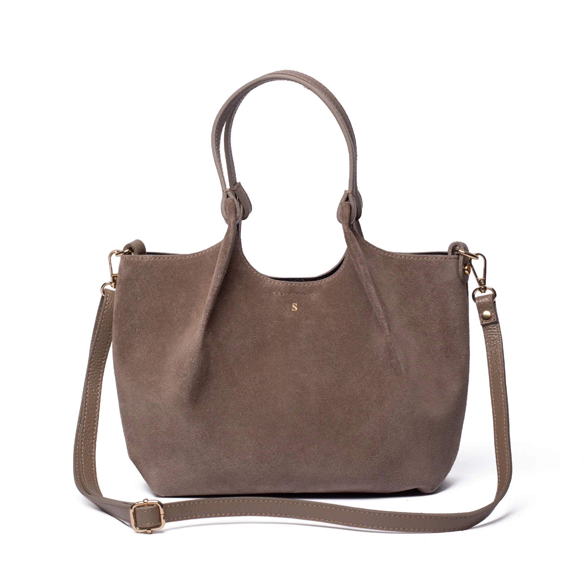 Suede Little Lily Tote Bag - Image 14