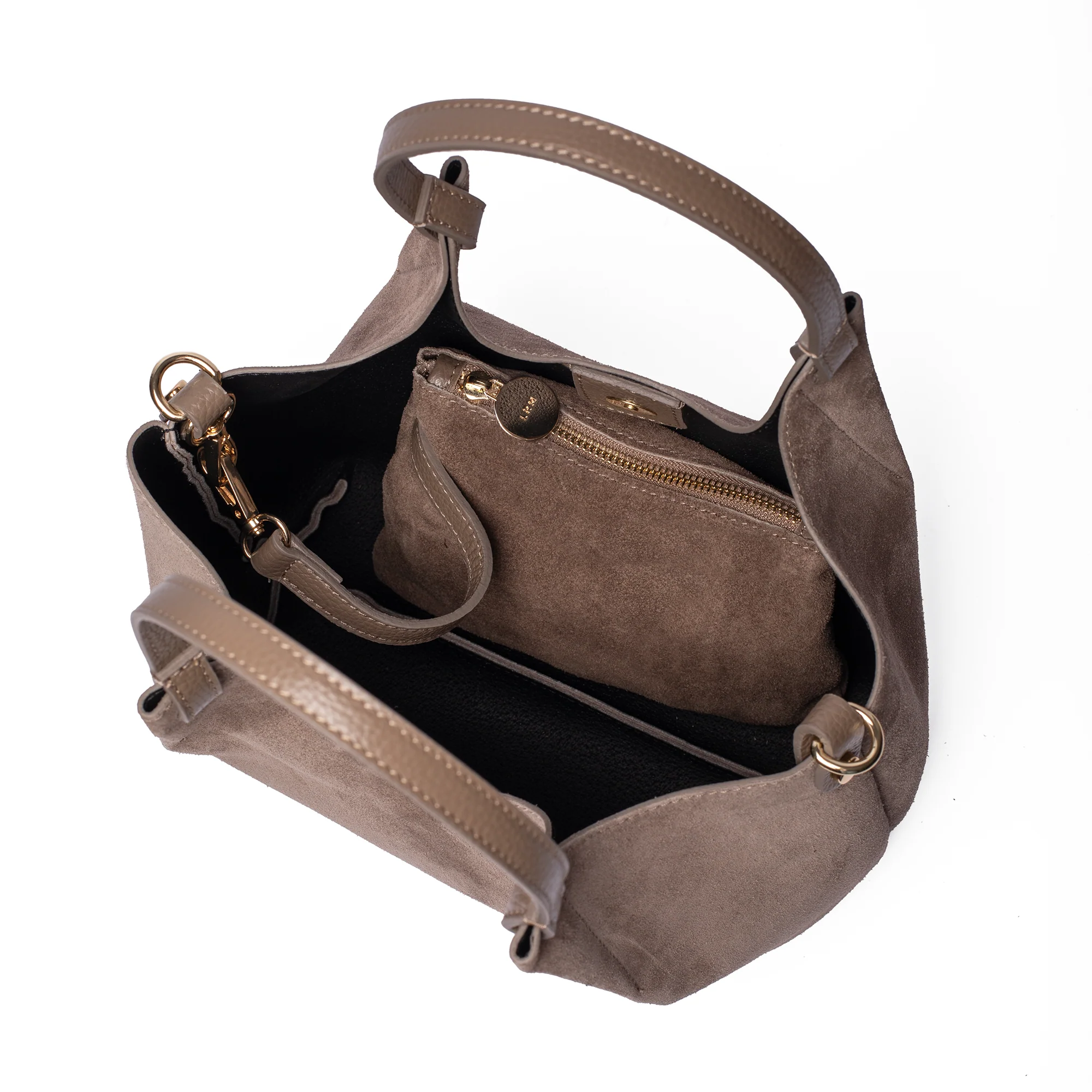Suede Little Lily Tote Bag - Image 17