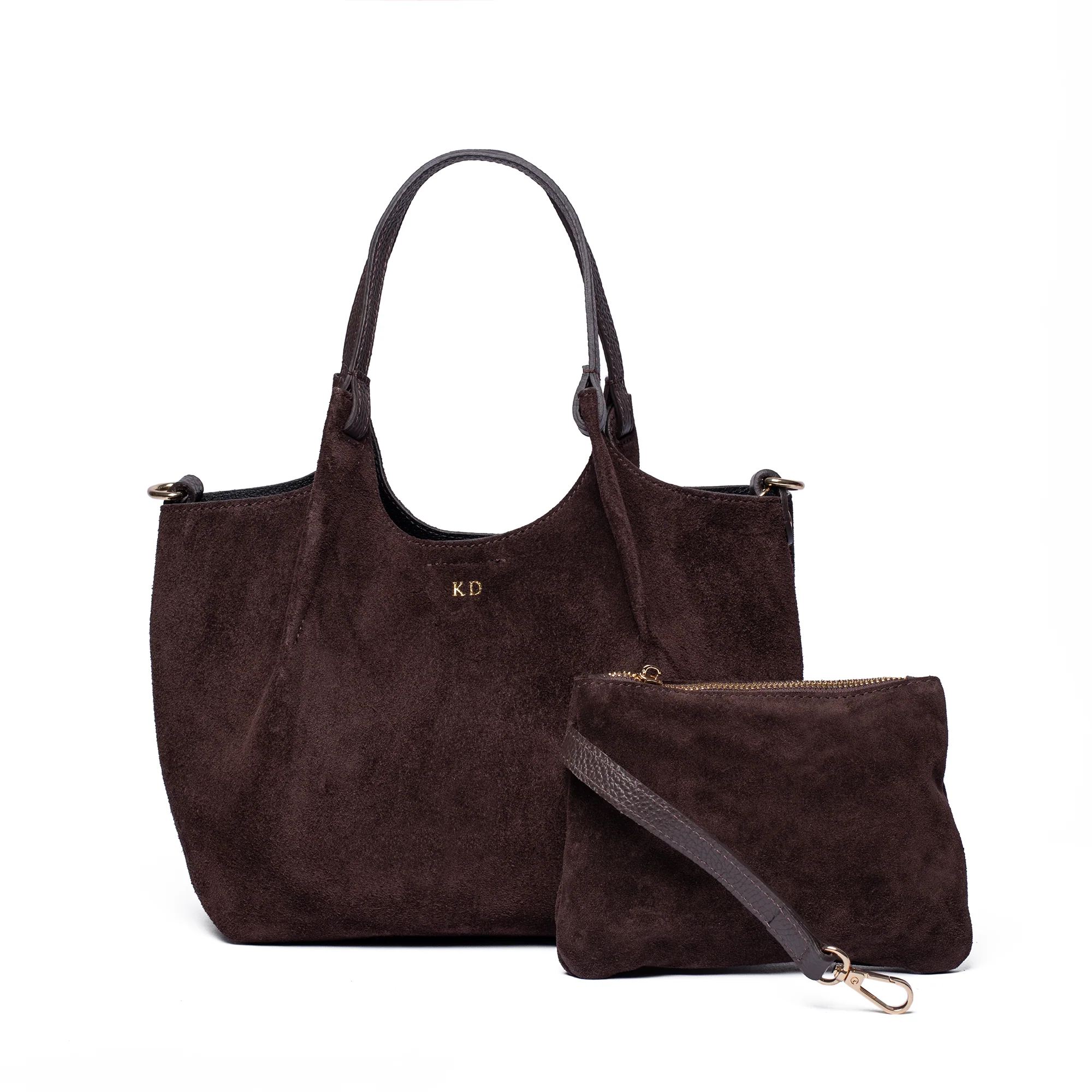 Suede Little Lily Tote Bag - Image 4