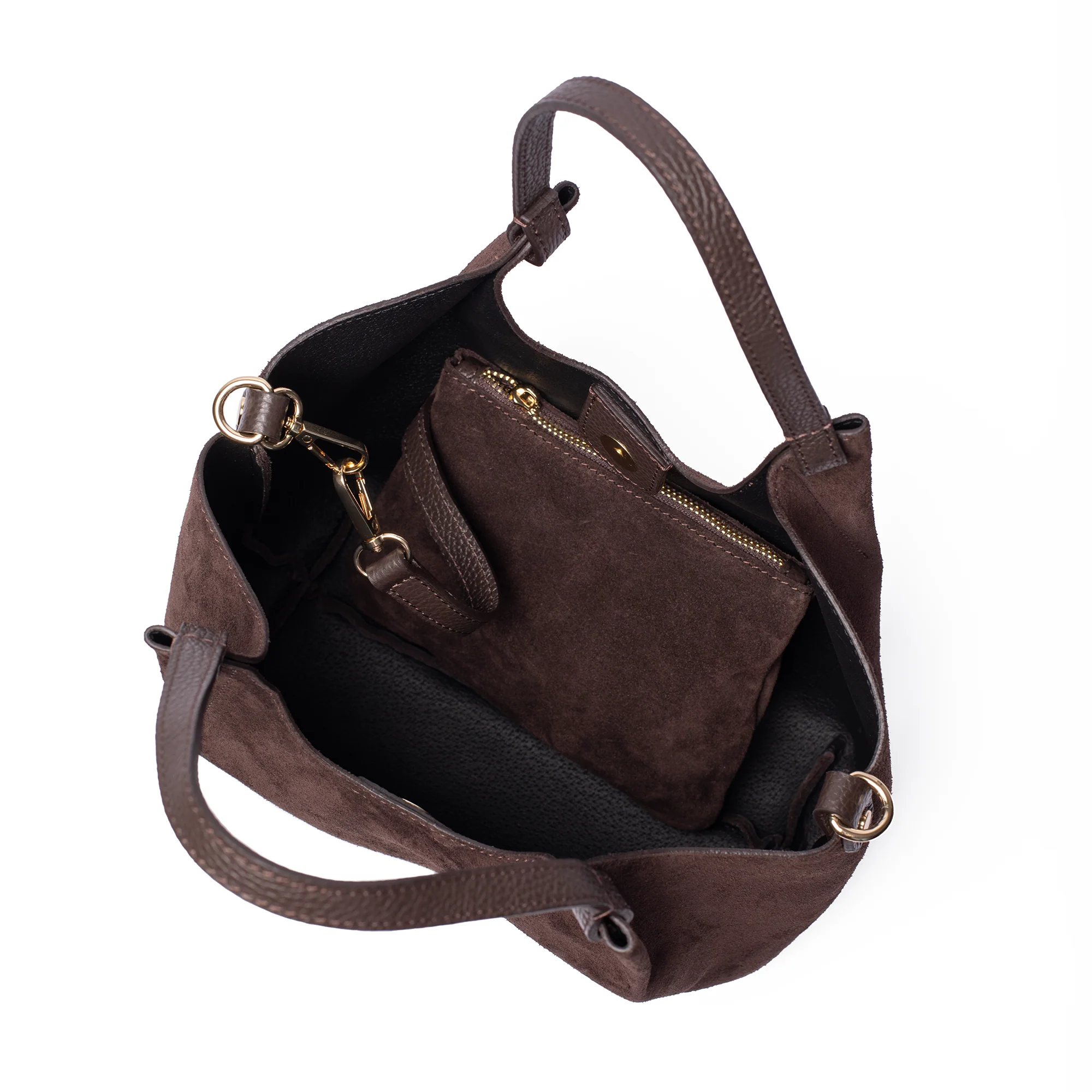 Suede Little Lily Tote Bag - Image 6