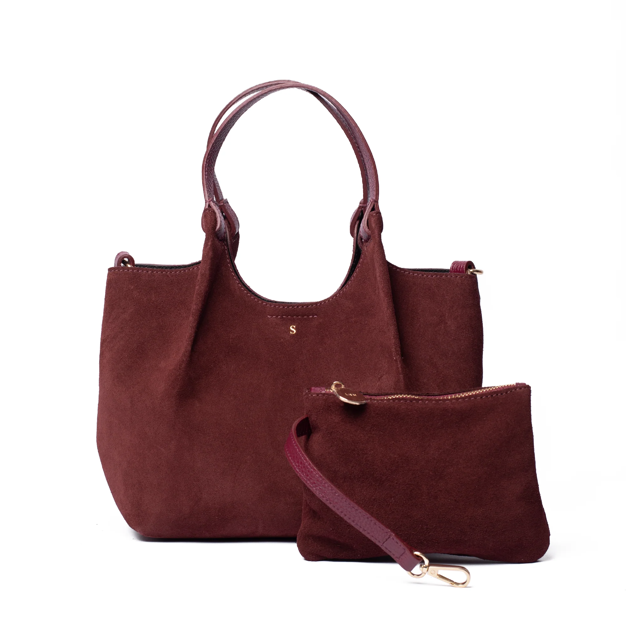 Suede Little Lily Tote Bag - Image 9