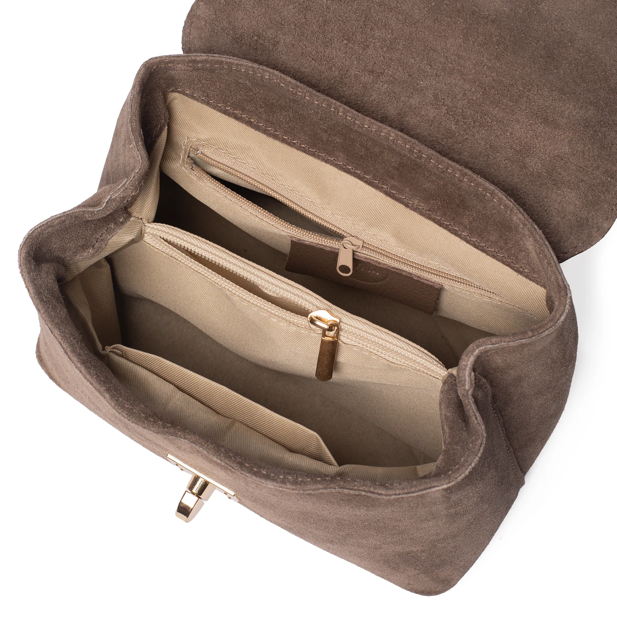 Suede Lucinda Top Handle - Image 25