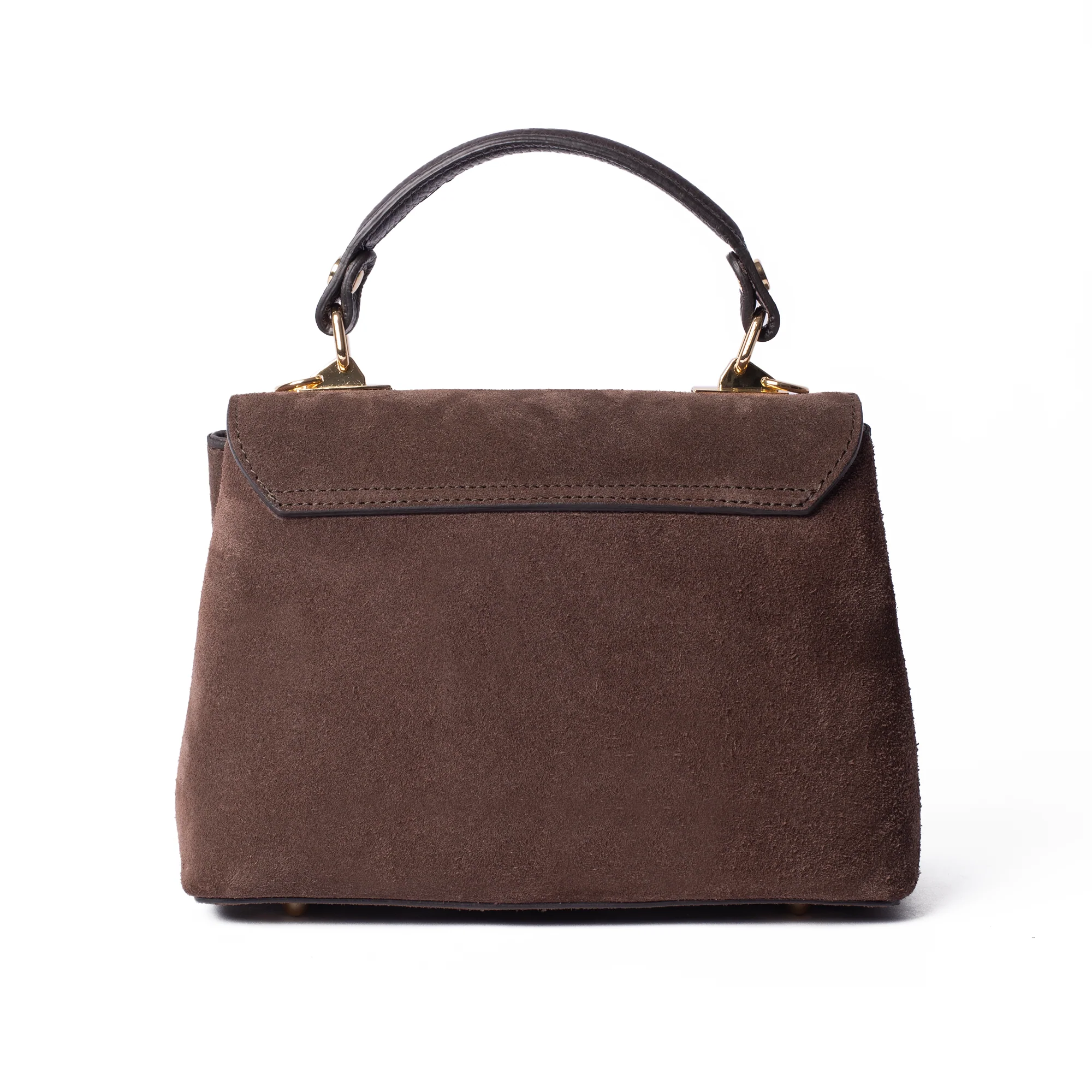 Suede Lucinda Top Handle - Image 7
