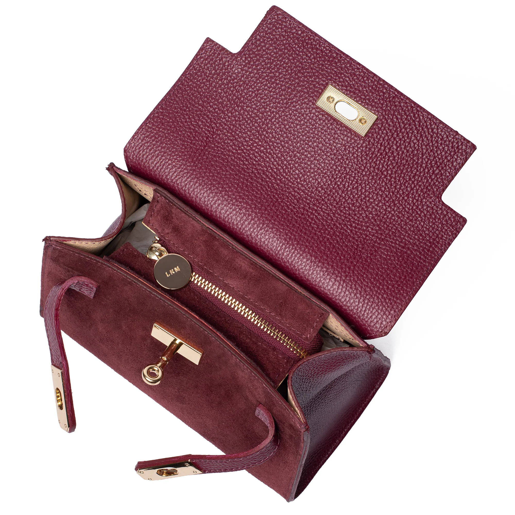 Suede Polly Top Handle - Image 15