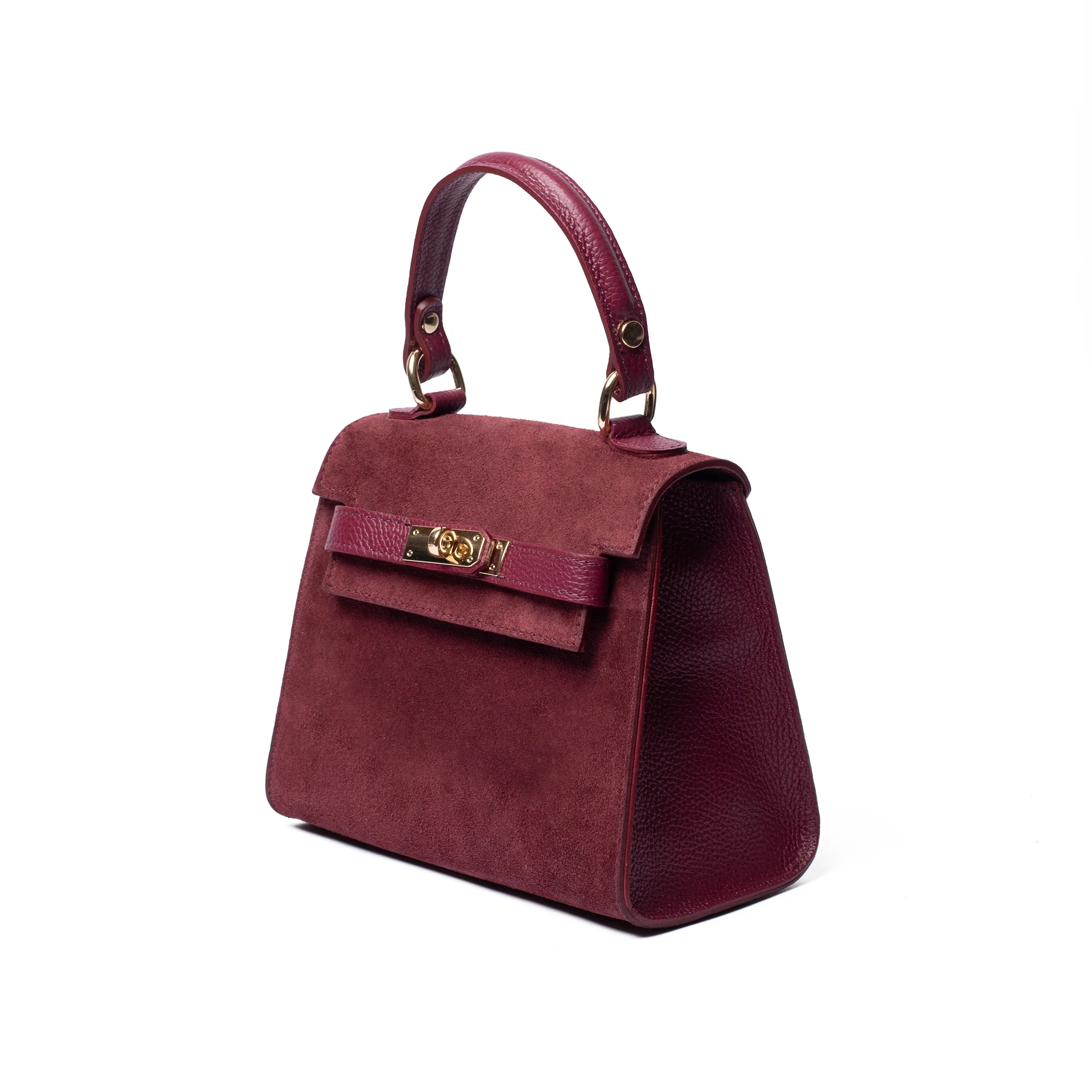 Suede Polly Top Handle - Image 16