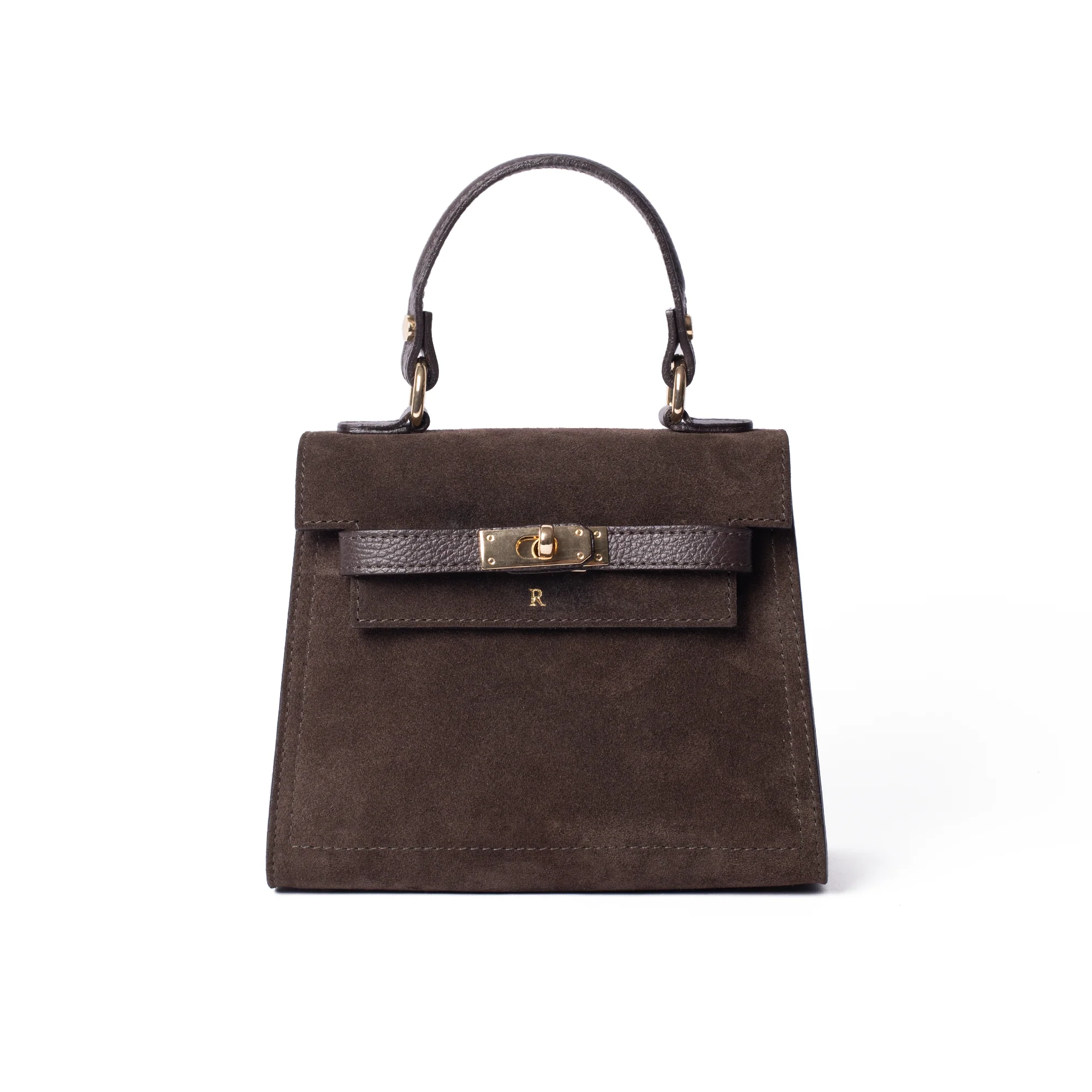 Suede Polly Top Handle - Image 4